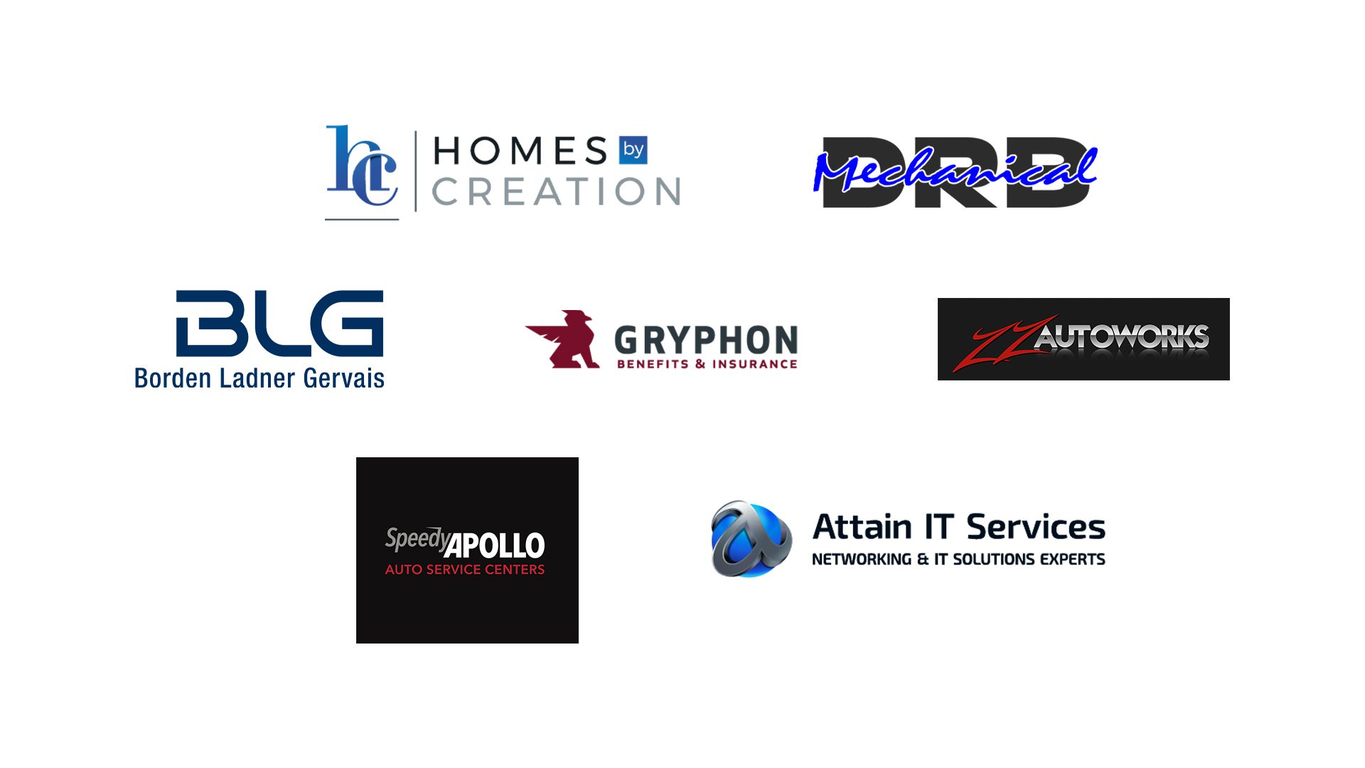Sponsor logos